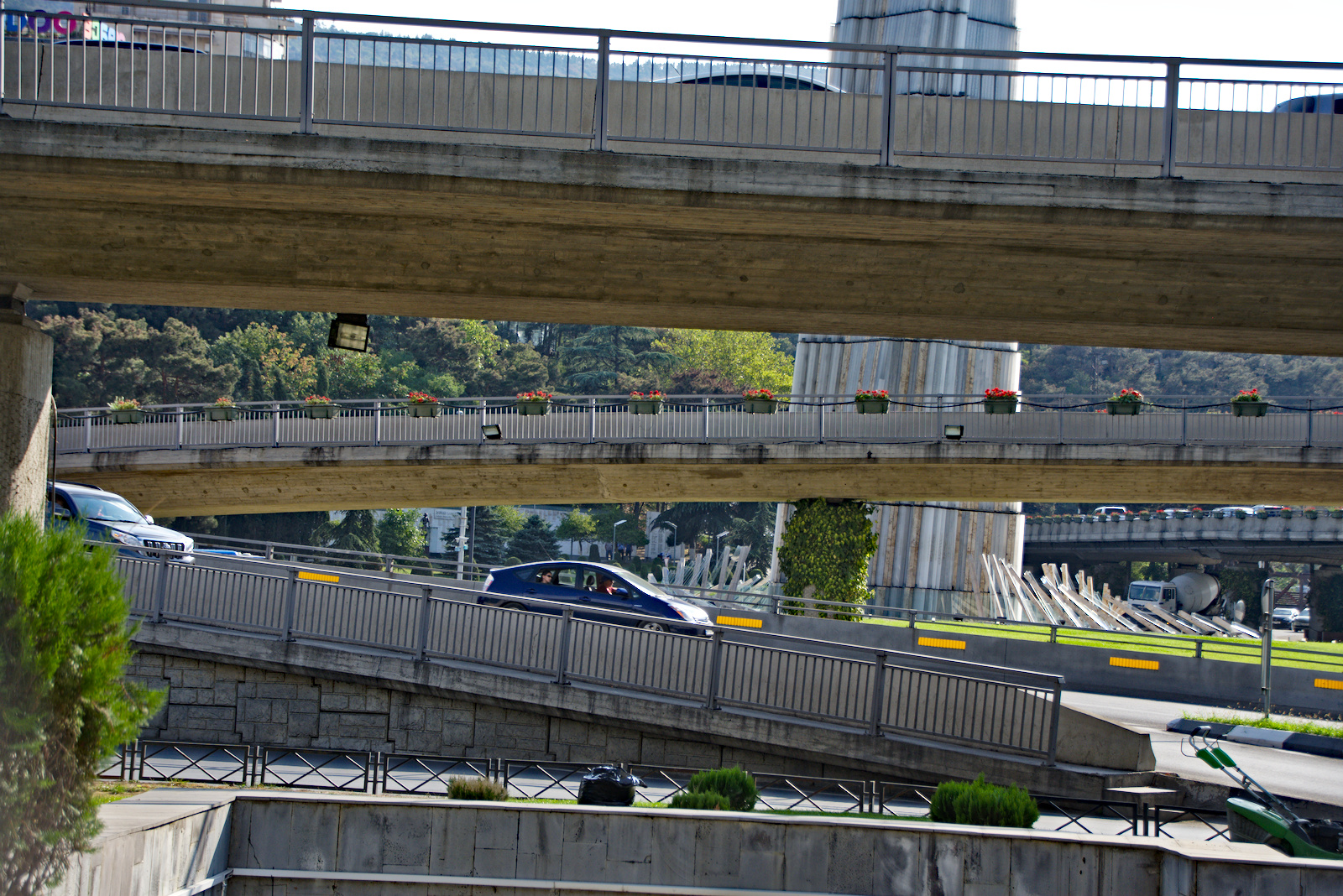 Autobahngewirr