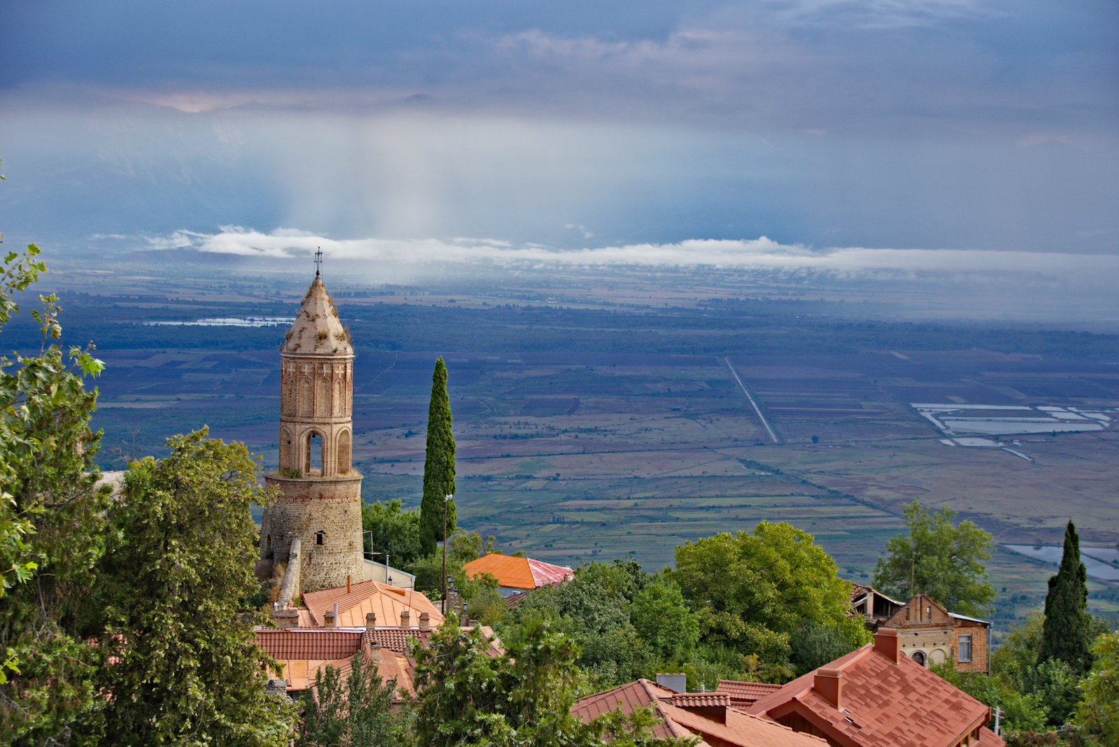 Blick von unserer Terrasse