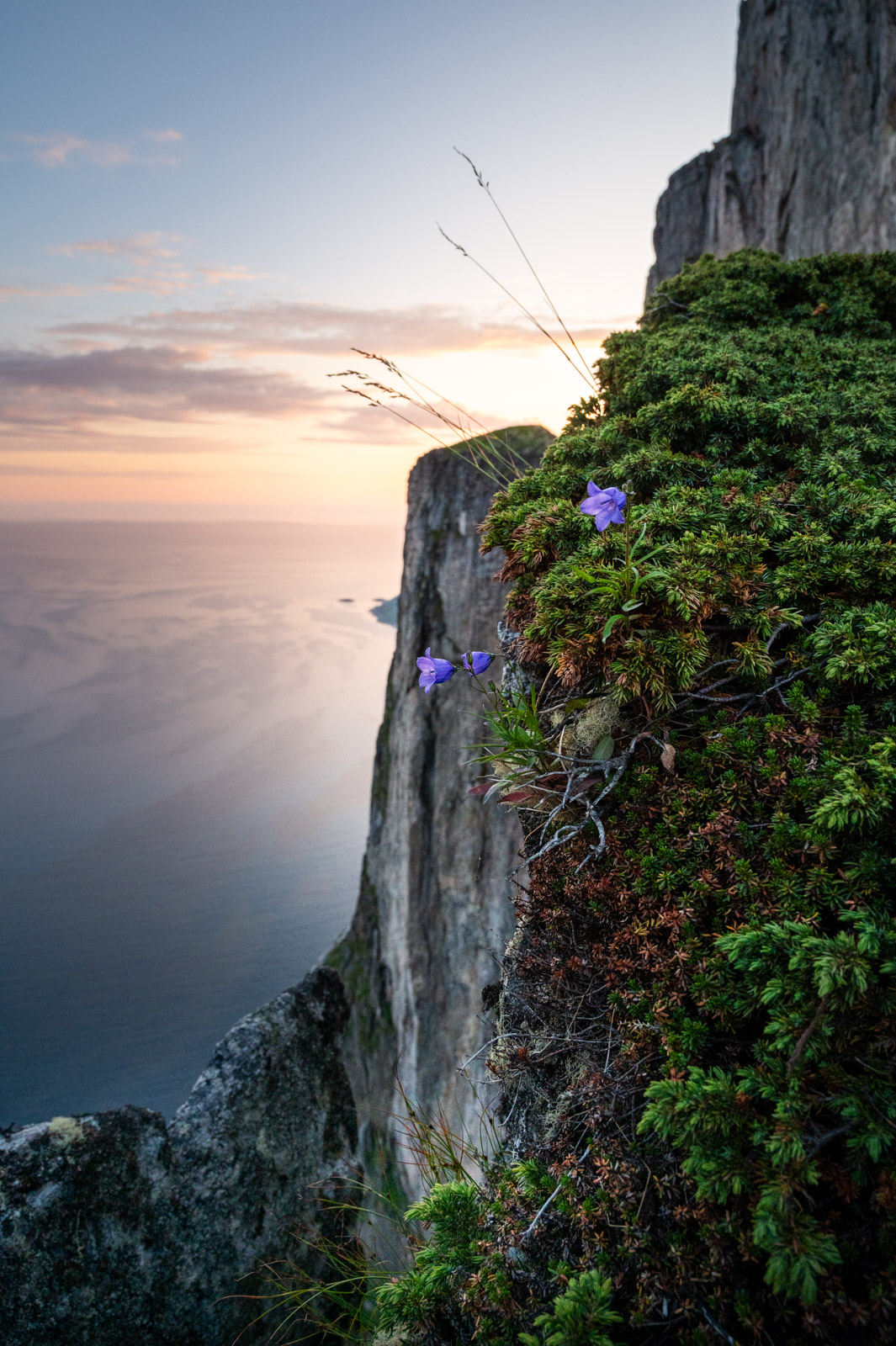 Steilwand des Hesten